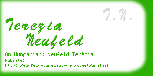 terezia neufeld business card